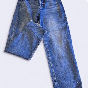 Blue Bedazzled Women’s Jeans